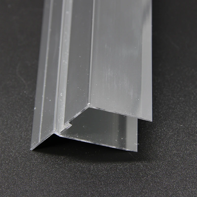 Quality Bright Polish Silver Aluminum Profile For Shower Door Shower Room