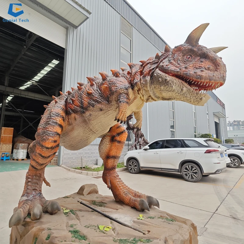 SGD29 High Quality Animatronic Carnotaurus Factory Customized Dinosaur Model For Park