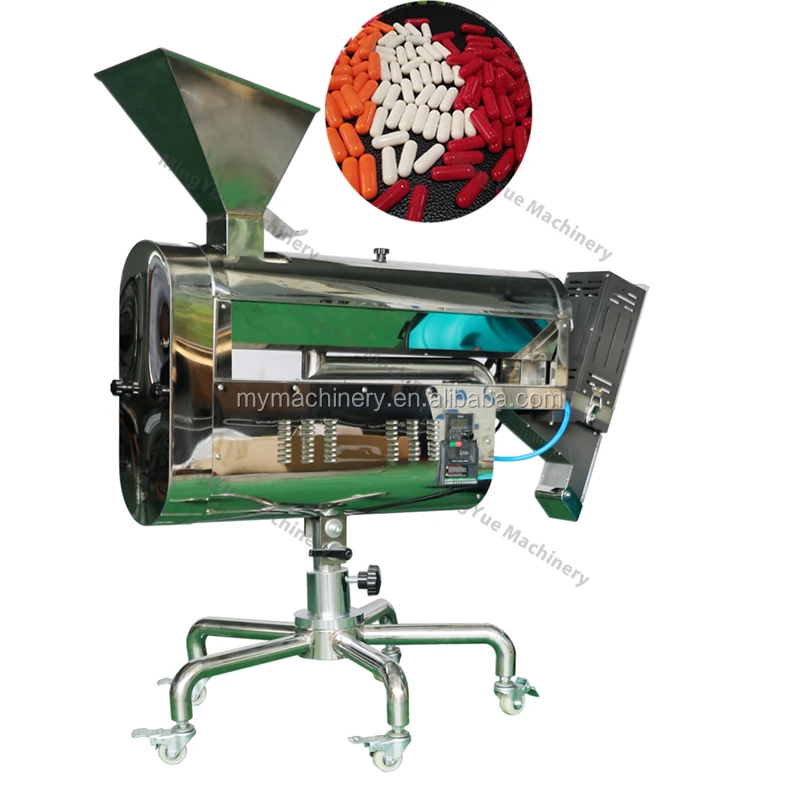 pharmacy chemical Double Sorter Vertical Capsule Polishing & Sorting Machines Automatic Pill Capsules Polisher Machine