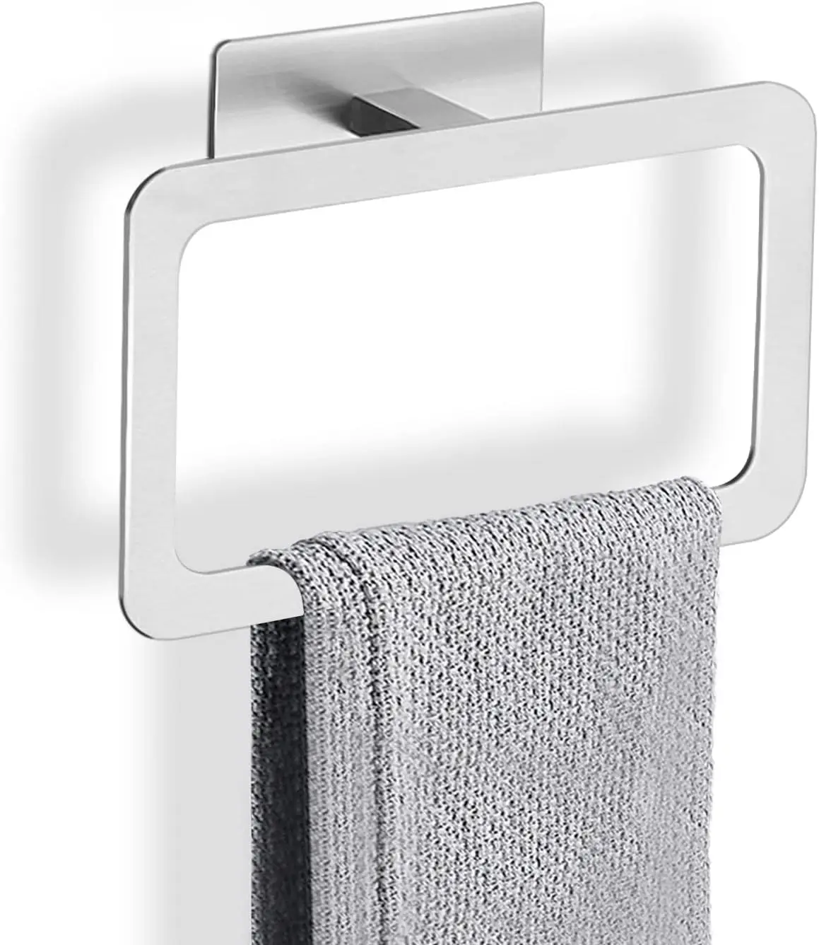 Self adhesive towel ring Self adhesive towel ring Stainless steel anti rust bathroom towel rack wall mounted SUS 304