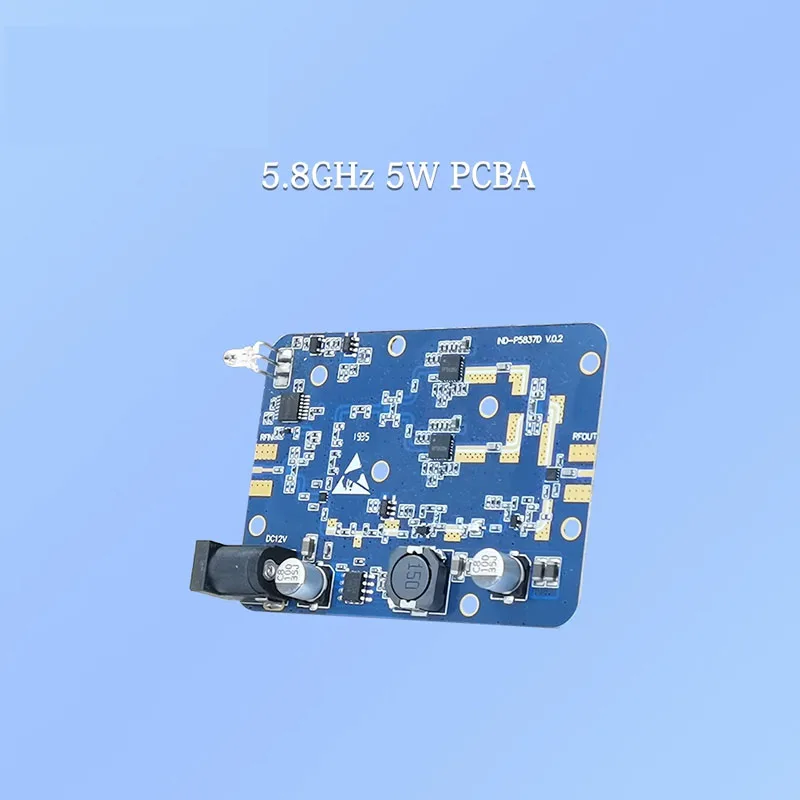 5.8GHz 5W Wifi Wireless Broadband Amplifier Router Power Range Signal Booster Module