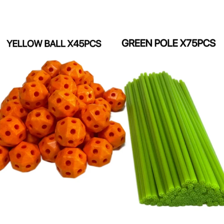 IN STOCK custom children ultimate DIY discovery toys STEM kids fort builder 120PCS