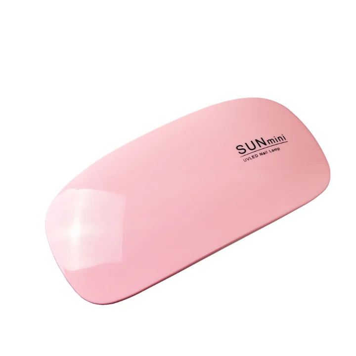 6w mini light powerful pro cure gel led light uv nail lamp for uv gel dryer led lamp mouse manicure lamp