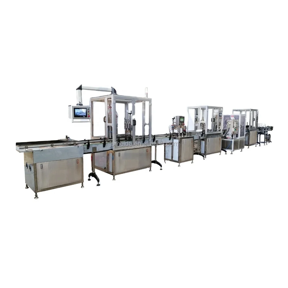 Fully Automatic Bag On Valve Filling Machine Line For Industrial Rust Remover Spray