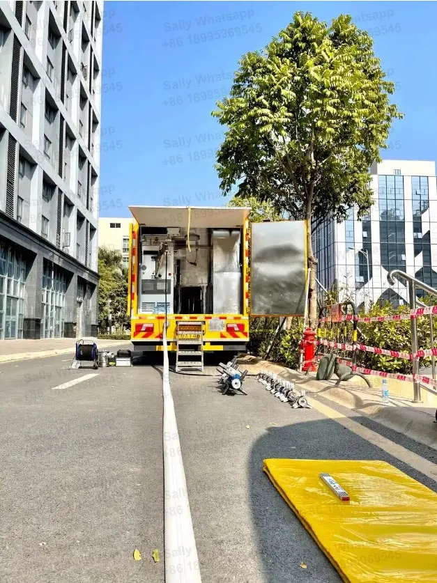 Hot Sale HOWO UV Curing Pipeline Repair Truck Dongfeng No Dig Pipe Rehabilitation Robot/QV Periscope repair vehicle