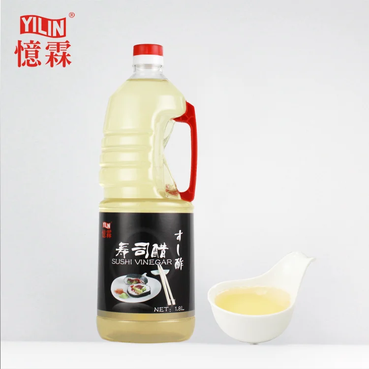 Sushi Vinegar Chinese 1.8l White Bottle Item Packaging Color Liquid seasoning sweet and sour Japanese flavor sushi vinegar