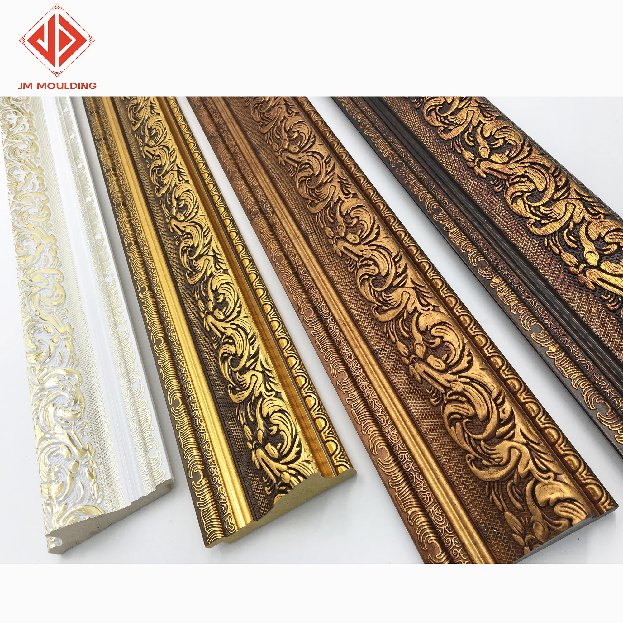 High Quality PS photo plastic decorative frame moulding for painting frame picture frames supplier