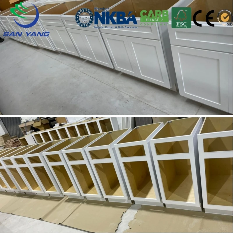 Ready to assemble modern kitchen cabinet set kitchen sink with cabinet high glossy kitchen cabinets solid wood luxury