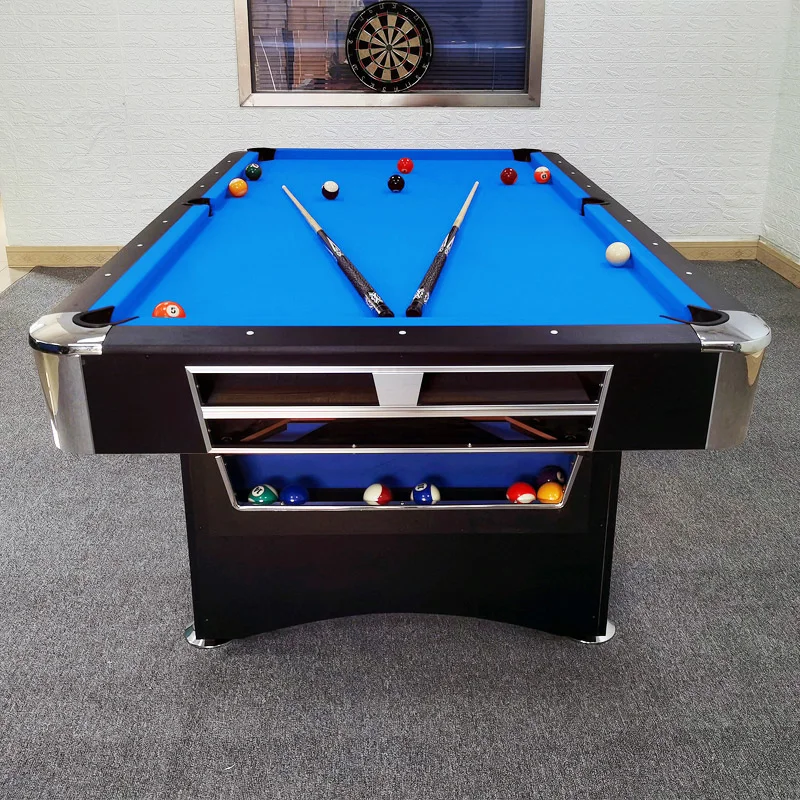 High Quality Multi- Functional American Style 7FT 8FT  Indoor MDF Billiard Poo Table and Table Tennis Table