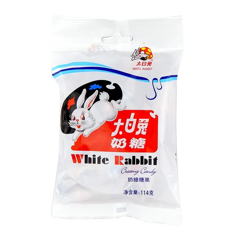 White Rabbit Creamy Candy Chinese Famous Sweet Milk Candy 114G