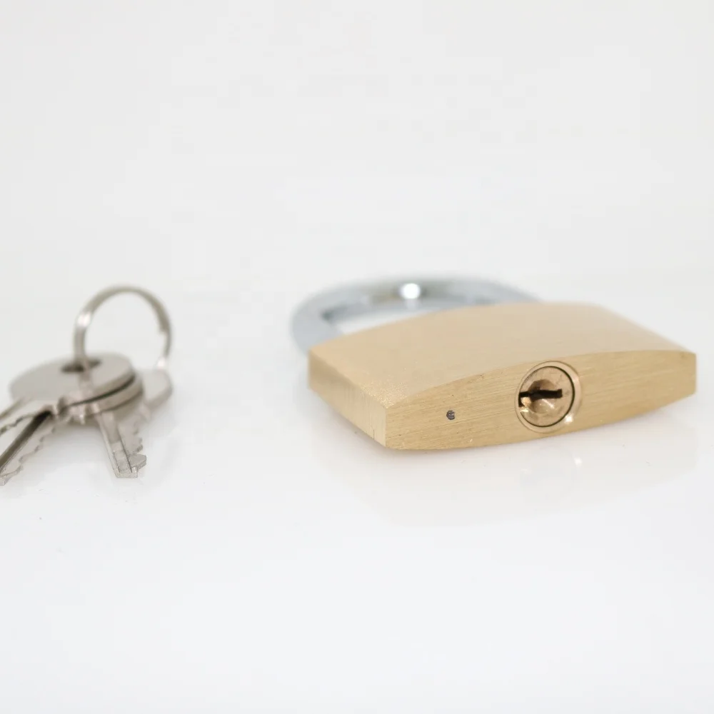 20mm thin type brass padlock high security cheap anti cut anti rust luggage lock
