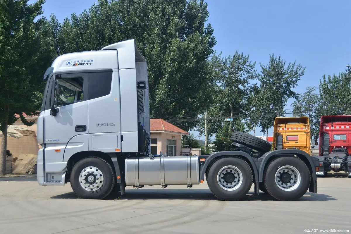 Factory Direct Sales New Foton Daimler Auman 580Hp 6 Series 6x4 AMT Tractor Truck Cummins LNG Automatic Large Inventory