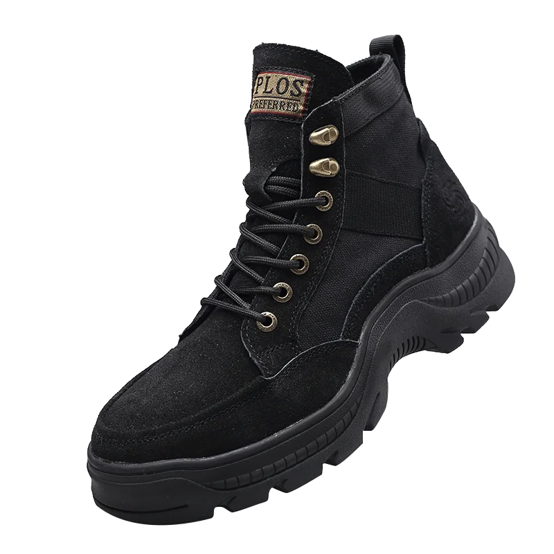 Xinminghui пользовательские водонепроницаемые ботинки из ткани Оксфорд для пустыни боевых походов спорта на открытом воздухе боевые тактические защитная обувь мужчин