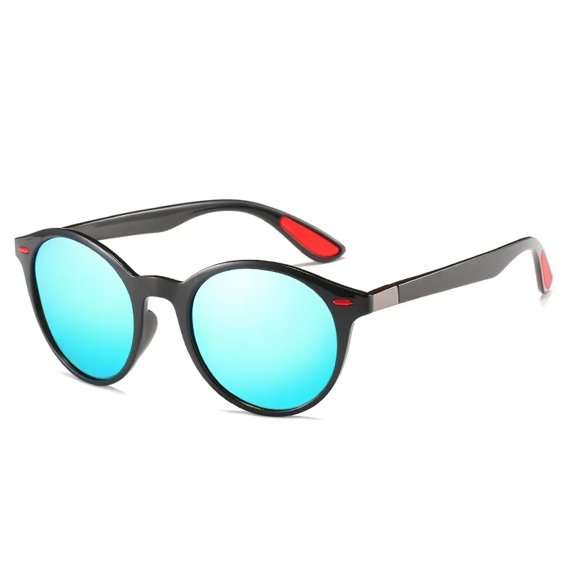 Vintage Polarized Sunglasses For Women Classic Round Sunglasses Men TR Frame