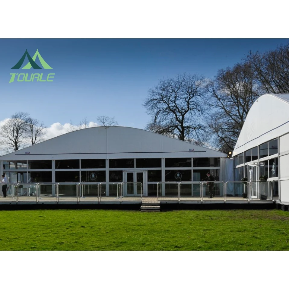 Large arcum tent for wedding, ceremony and event Brand Trade Show Tent with side walls