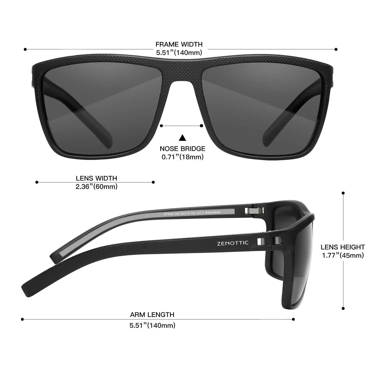 2024 new vintage rectangle square Lightweight cycling running outdoor UV 400 Polarized TR 90 Sports wholesaler Sunglasses man