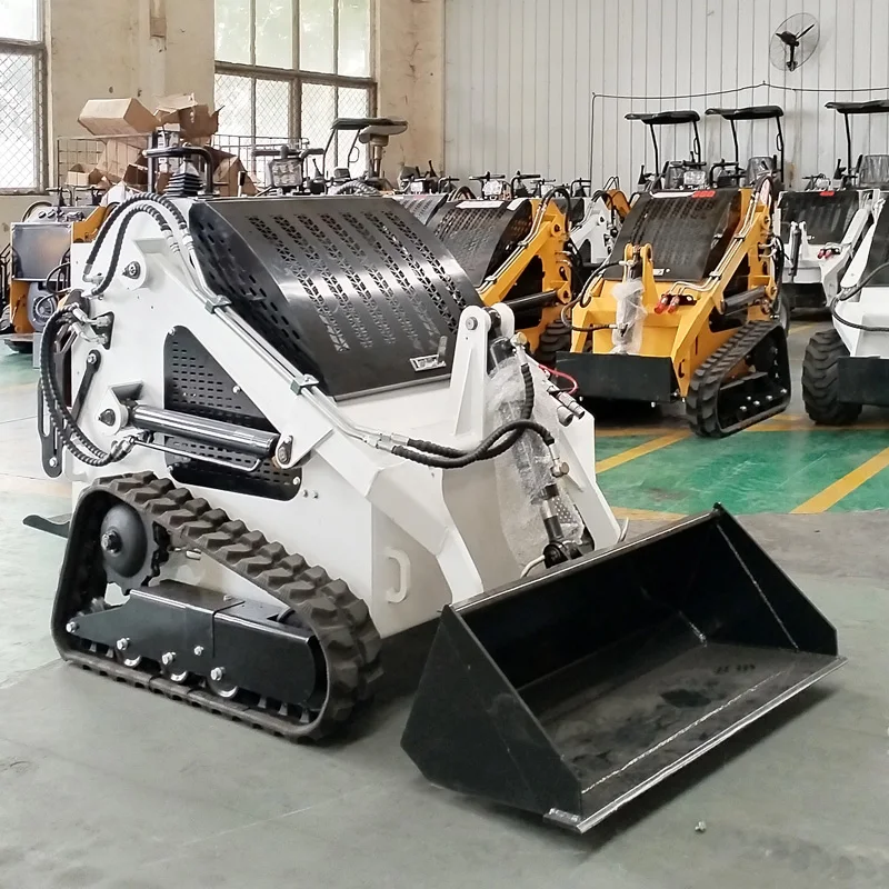 EPA engine mini small skid steer Loader manufacturers chinese tracked mini skid steer loader for Sale