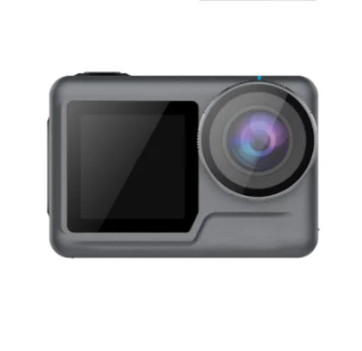 Newest Ambarella  dual screen Real 4K action camera body waterproof sports camera EIS