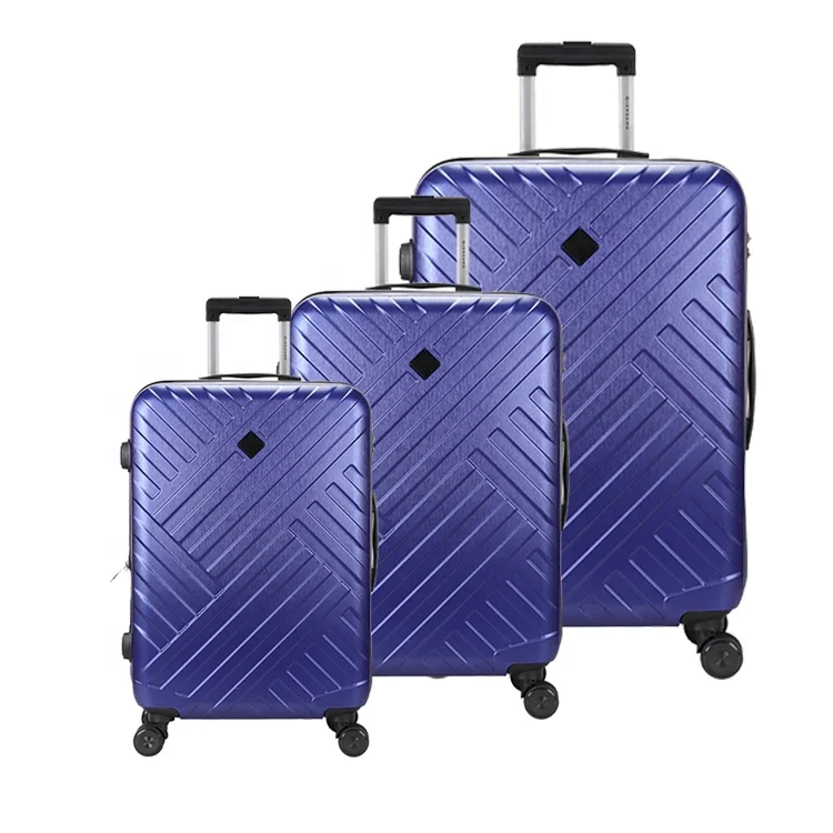 3pcs Travel ABS Trolley Hard Shell Suitcase Spinner Luggage with TSA Lock