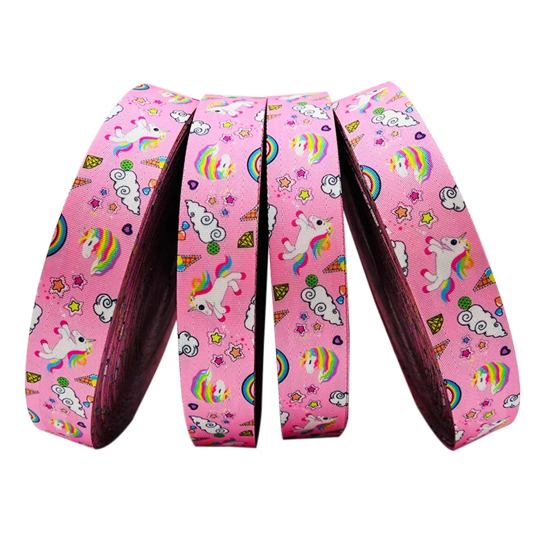 High quality 25mm 38mm 50mm colorful bag strap printed webbing nylon polyester seatbelt webbing for car safety belt