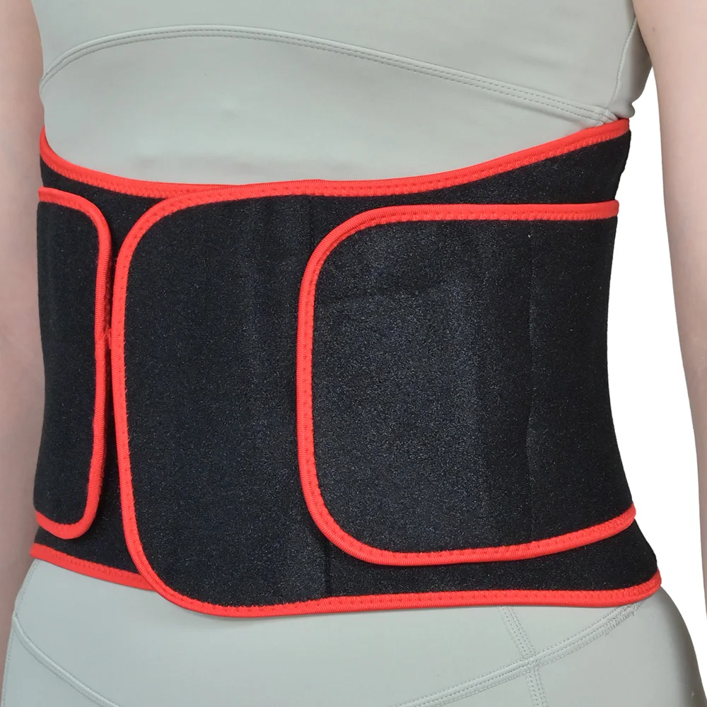 Customized  Breathable Elastic Waist Trainer Belt Support Compression Body Shape Waist Trimmer Slimming Belt For Weight Loss