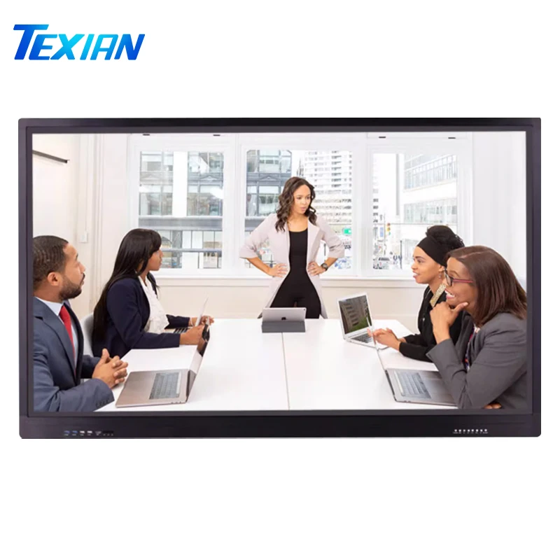 98 Inch Portable Smart Board Professional Digital Writing Tablet LED Black Android ALL-IN-ONE Tv Telaio in Legno Smart Tv 88