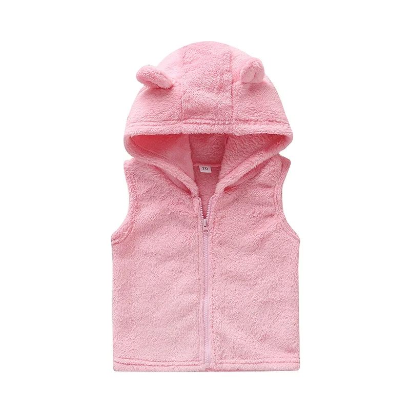 
Baby clothes vest autumn new fashion zipper baby hoodie coat 