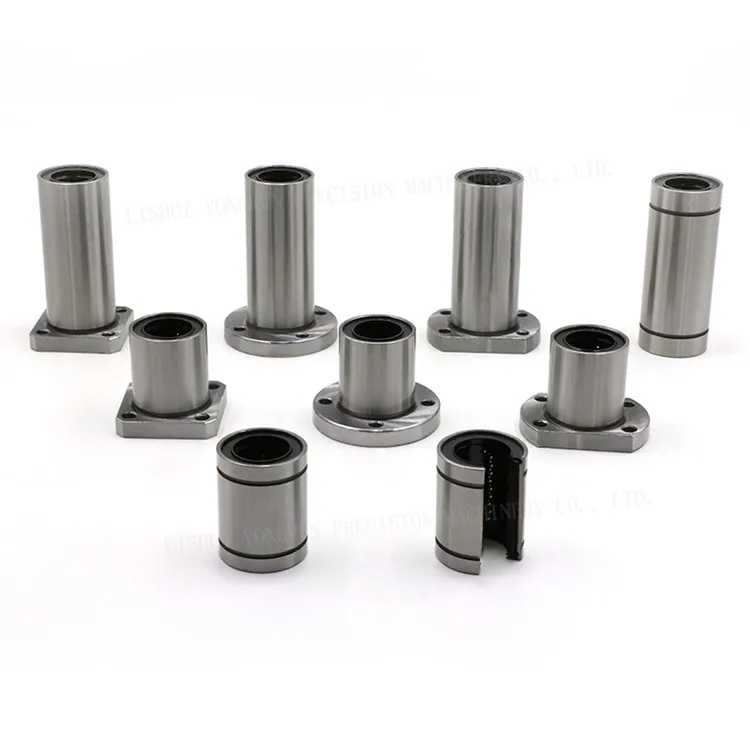 3d Printer Part LMH6L Flange Type Linear Ball Bearing Bushing LMH6L-LUU Linear Bearing Drilling Machine Bearing