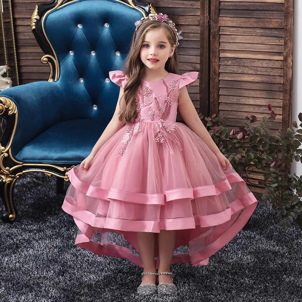
 Лидер продаж с фабрики, Детские хлопковые платья, длинное вечернее платье, одежда для маленьких принцесс, детское платье для девочек  