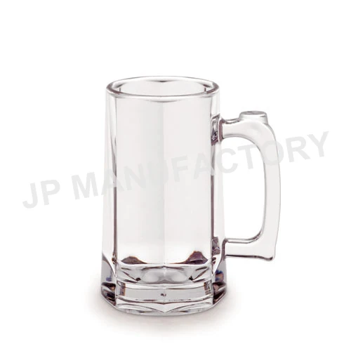 Safe Barware 500ml Plastic Beer Mug Polycarbonate Beer Stein cup for wholesale