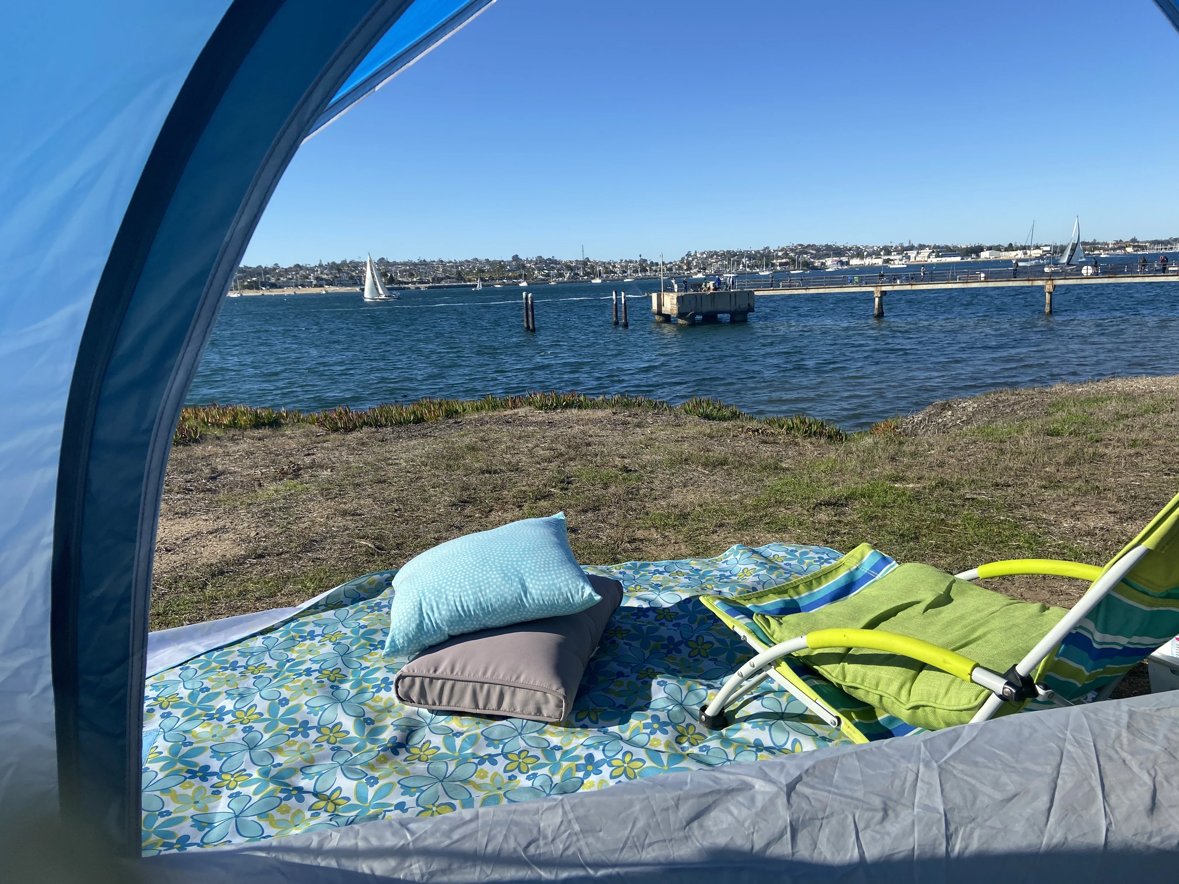 WOQI High Quality Waterproof Outdoor Camping Hiking Picnic Tote Mats