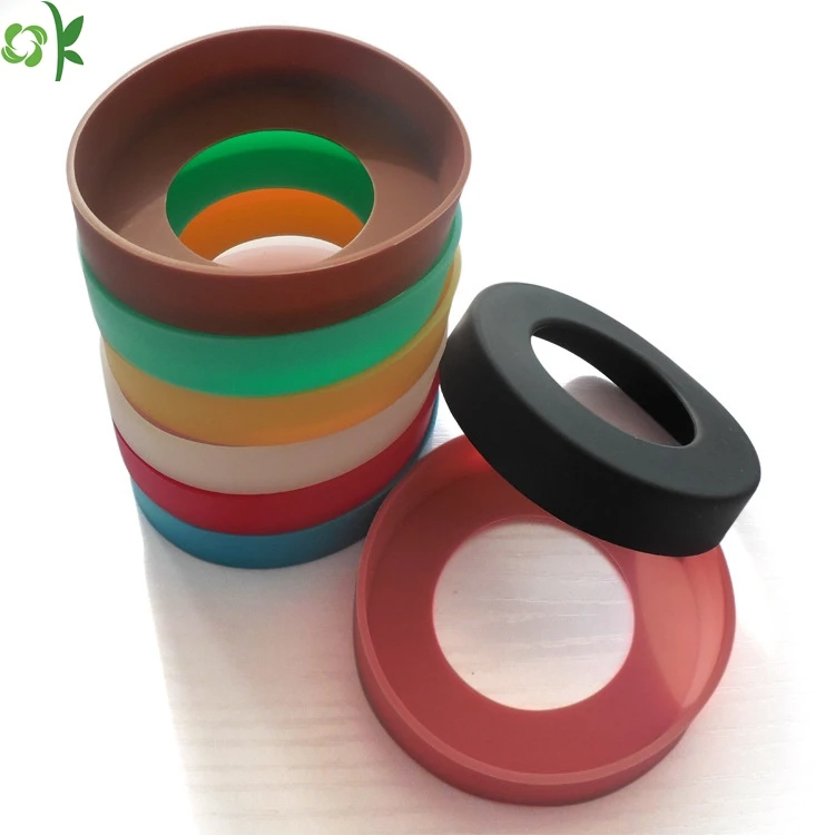 OKSILICONE Spot 7cm 12-24 oz Slip-proof Silicone Cup Sleeves Fit Cycling Travel Accessories Water Bottle Boot Sleeve