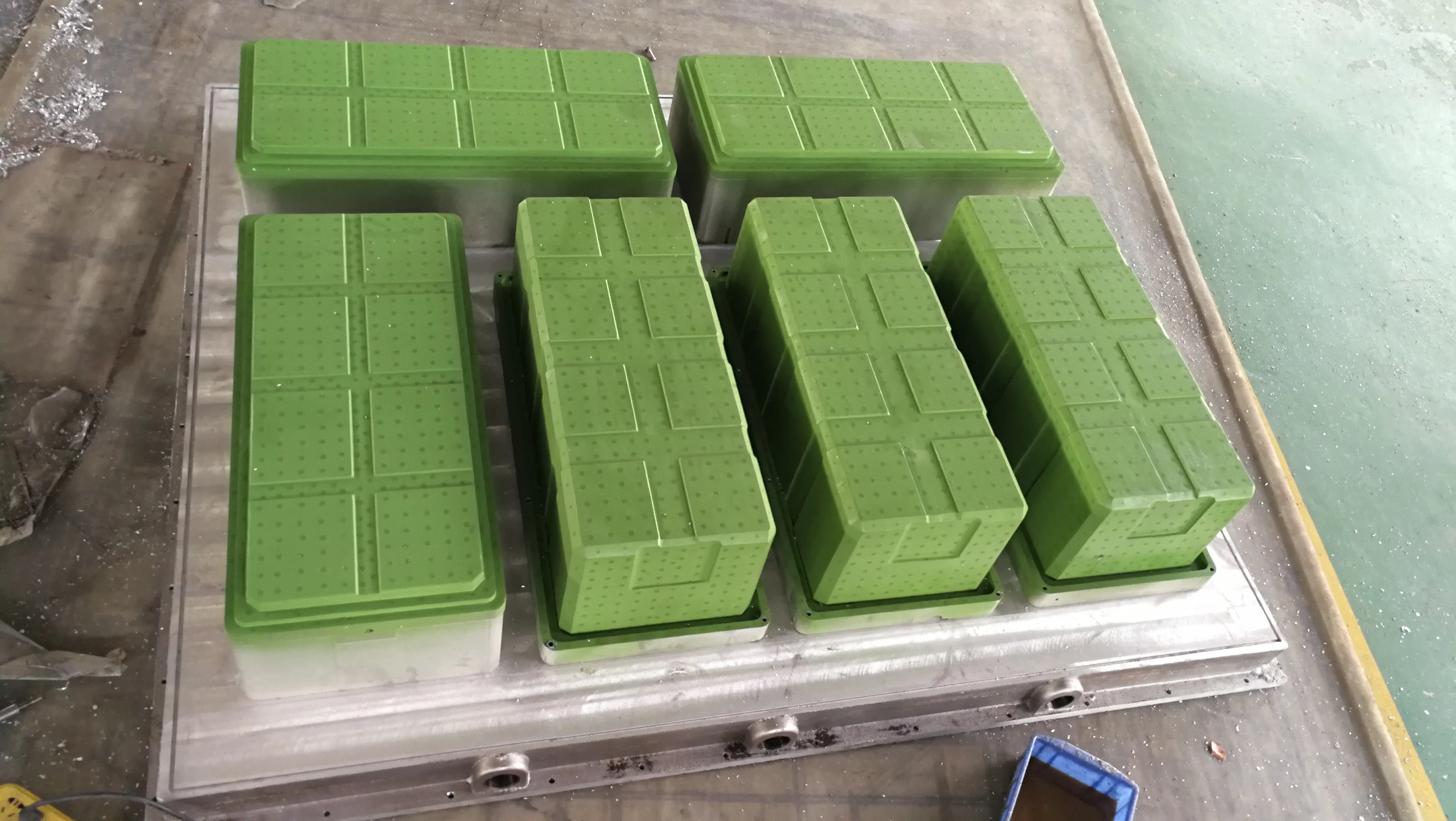 Aluminum EPS agricultural application mould for EPS seeding tray vegetable box Production based on EPS shape molding machine