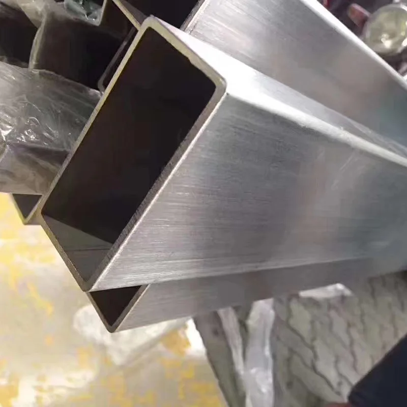 Seamless Rectangle Hollow Stainless Steel Tube Seamless Welded Pipe Inox 304 Stainless Steel Pipe