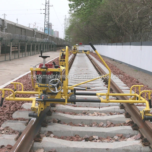 High quality vertical axis turnout rail head grinding machine with petrol engine