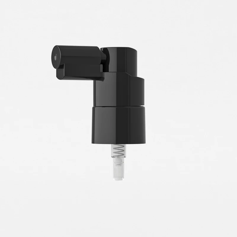 Personal care medicine nasal spray bottle plastic fine mist sprayer head