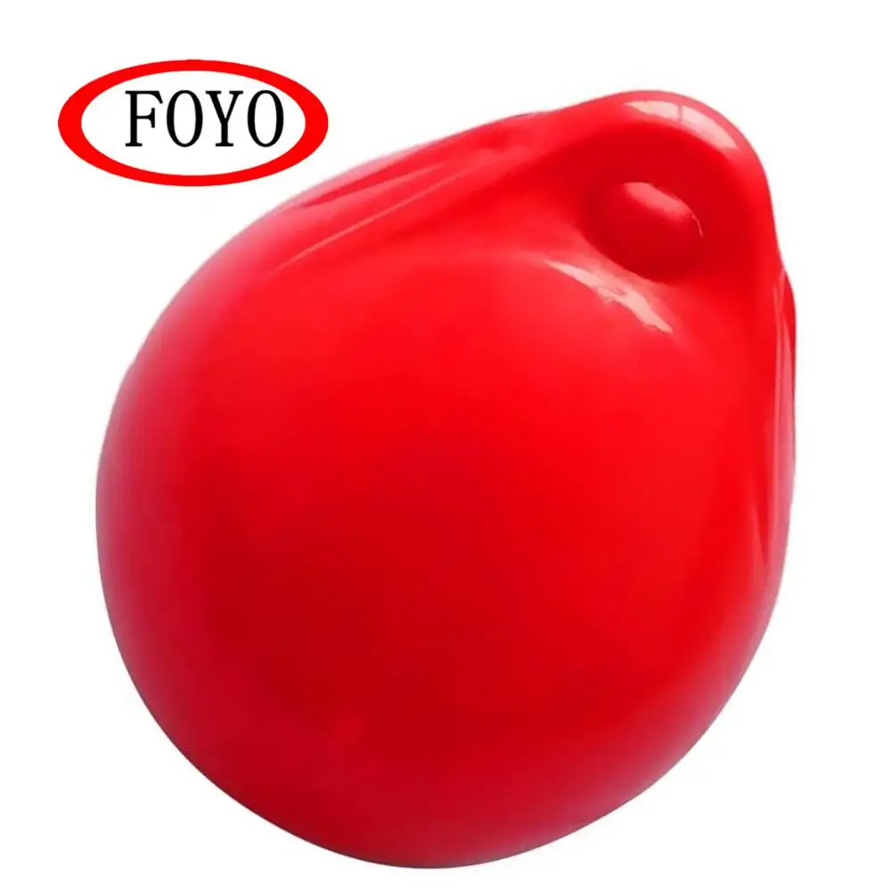 FOYO Brand mooring buoy boat bumpers boat fenders ball round anchor buoy for ship/kayak/yachat