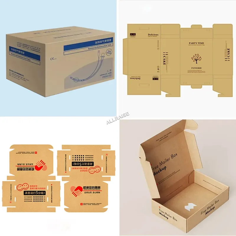 Fully Automatic Corrugated Cardboard Carton Printing Multi Color Die Cutting Machine Milk Pizza Carton Boxes Making Machine