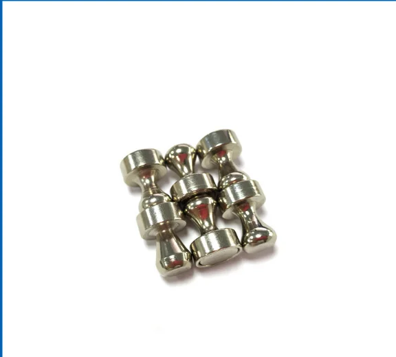 Hot selling  16*21mm office  whiteboard  push pin fridge magnet  customized refrigerator