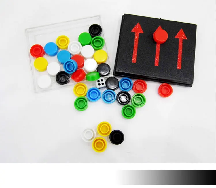 Wholesale Custom Classic Tabletop Drinking Game 6 Shot Glasses Chips Colored Adults Party Game Set