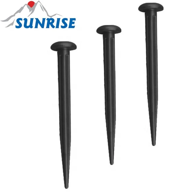 Ultra-Light High Quality PP Plastic Tent Peg 57284# for Outdoor Camping Garden Accessories with Weighted Capacity