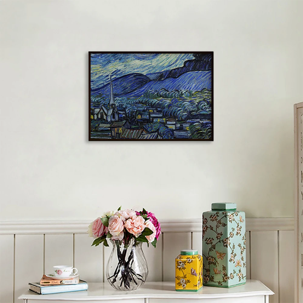 OEM Handpainted Oil Painting Canvas Traditional Style Abstract Art Work of Art for Hotel Custom Model Number