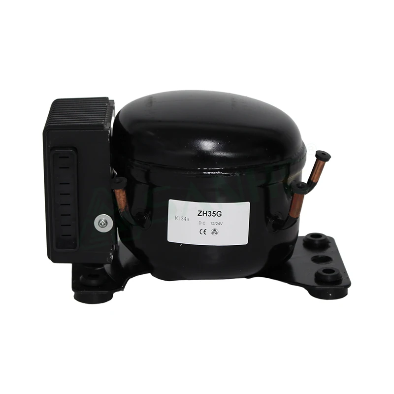 Refrigeration Piston Compressors Compressor Refrigerator R134a 12v 24 Volt Refrigerator Compressor
