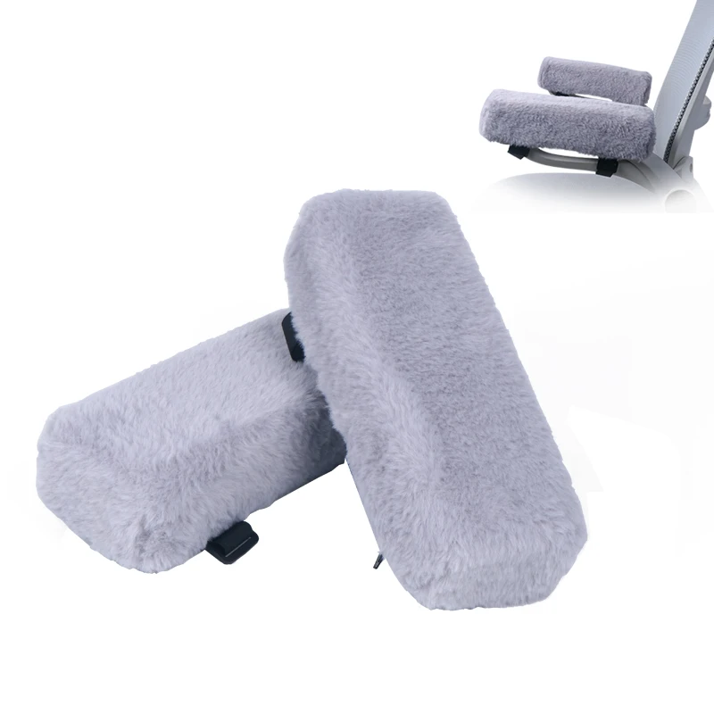 Factory hot selling Comfortable Anti-Slip Arm Rest Cover Cushion Memory Foam Elbow Car Office Chair Wheelchair Armrest Pads