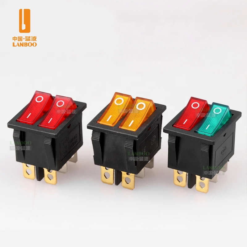 2-ходовой клавишный переключатель Lanboo Factory 20A 15A 250V