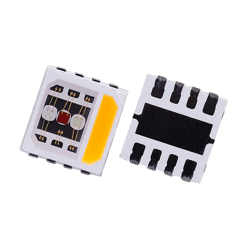 Hinchytek RGBW 5054 четыре цвета smd светодиодный широкоугольный угол обзора PLCC пакет 350 мА 1000 шт./рулоны Мощный диод серии