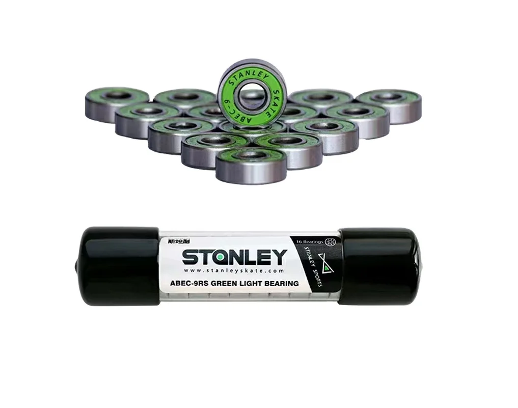 Bearings for Skateboards, Longboards, Inline Skates, Roller Skates, Spinners, Double Shielded,Bearings, ABEC-9