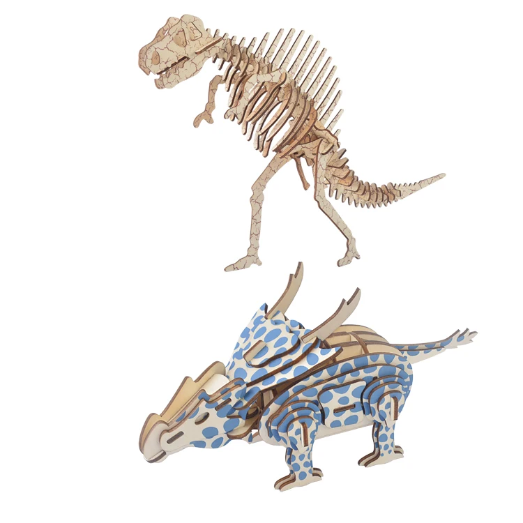 A3/A4/A5 jigsaw puzzle New 3D Dinosaur insect mantis model jigsaw toys Kit for Kids Education