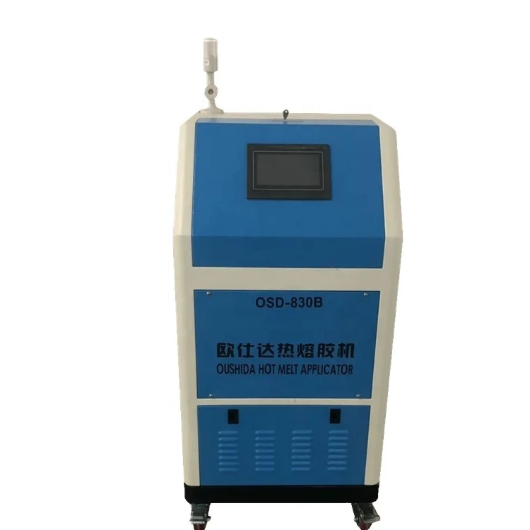 Клея горячего жидкого клея машина ролика