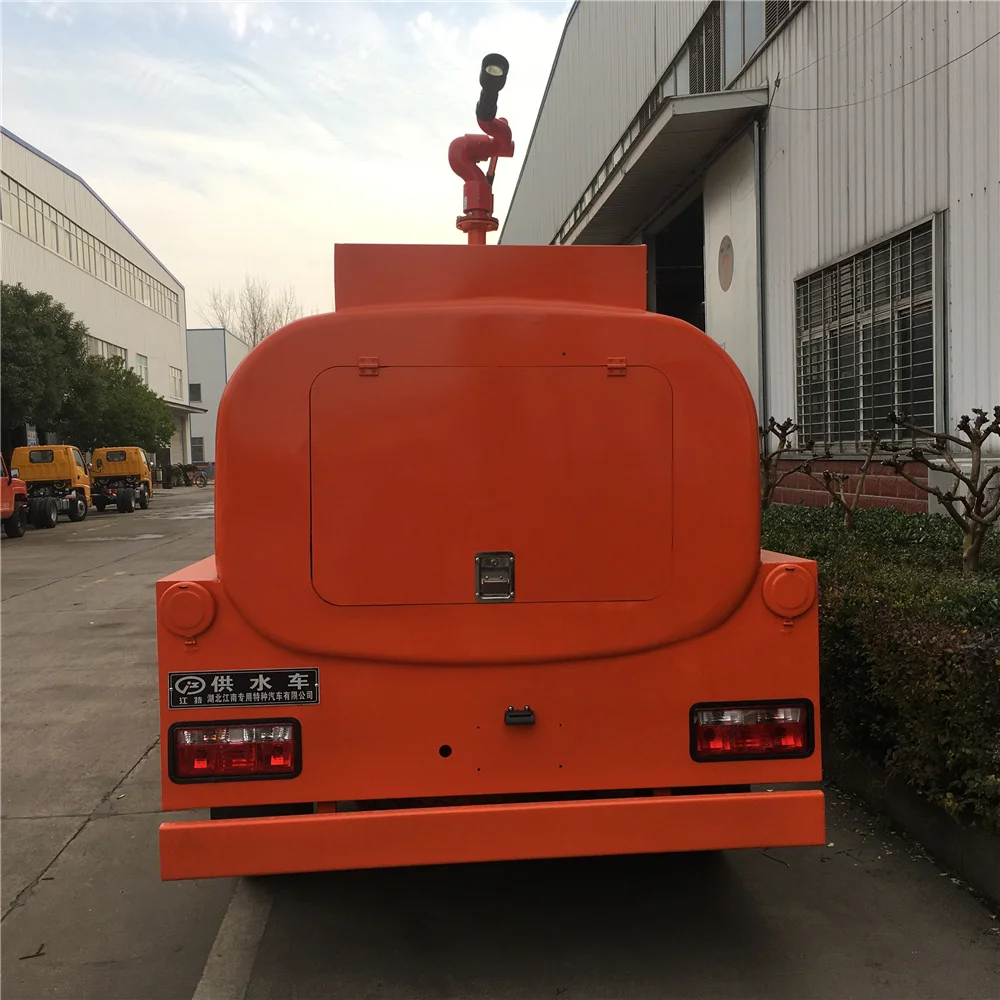 Full drive 2cbm emergency fire engine trucks water supply vehicle